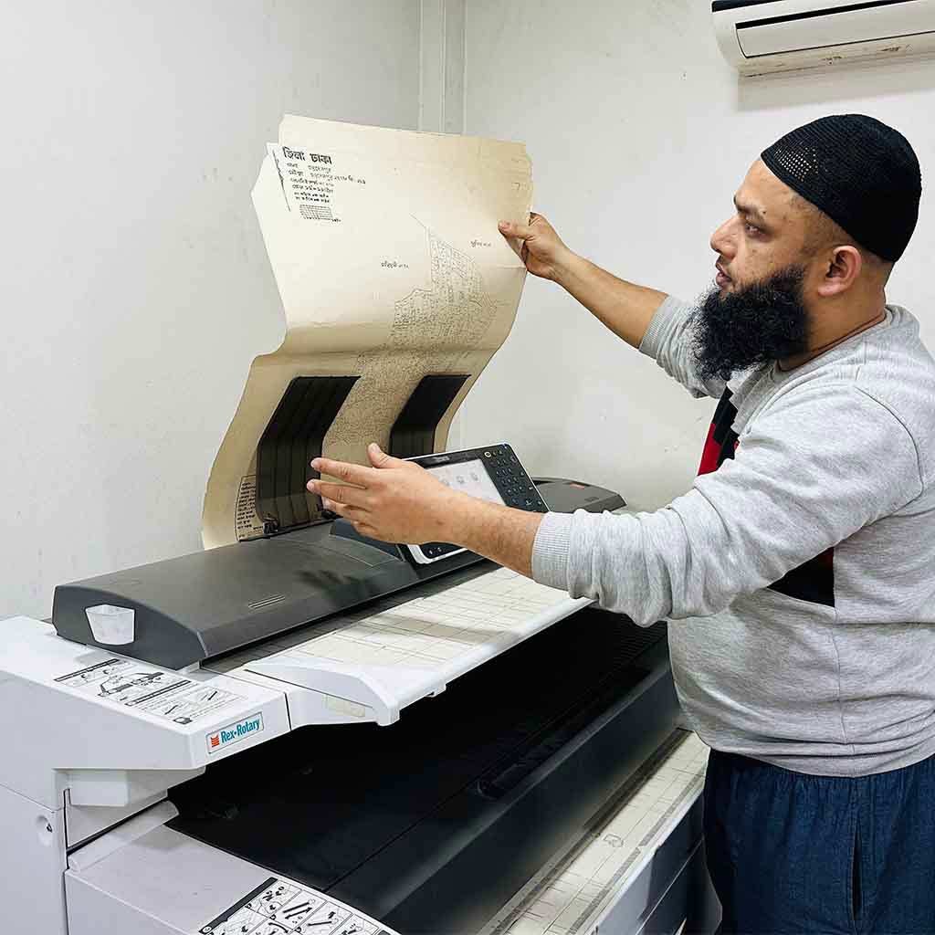 Map Photocopy Tawhid